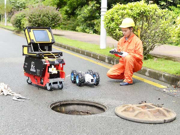 巴东管道机器人检测